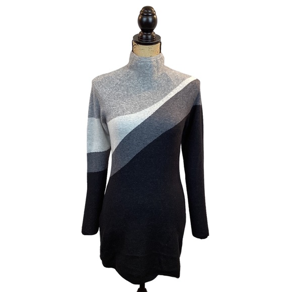 Title Nine Fitted Merino Wool Dress - Picture 1 of 8